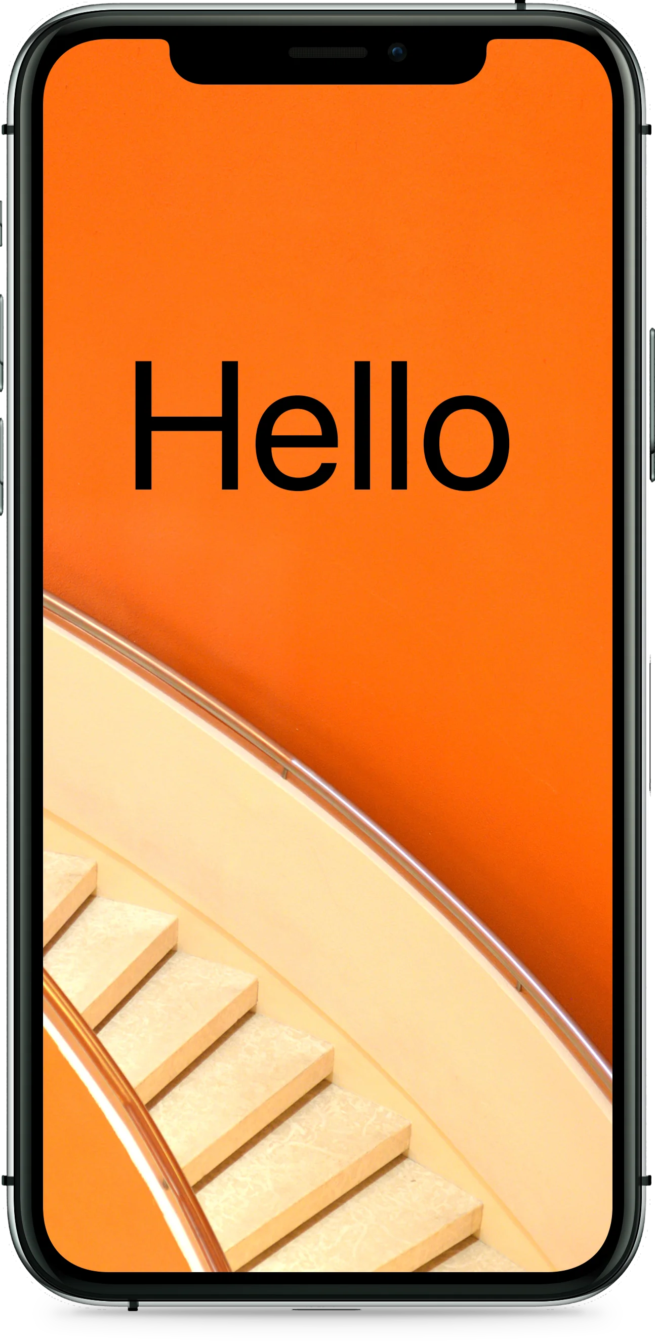 iPhone mockup